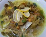 Sop Kambing Berempah (Plus Tulang Rawan Kepala Sapi) langkah memasak 8 foto