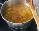 Foto del paso 4 de la receta: Albóndigas en salsa de zanahoria y puerro, acompañado de arroz