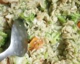 A picture of step 2 of Oatmeal soup#marathonchallenge#oatmeal.