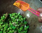 बीन्स मटर सब्जी (beans matar sabzi recipe in Hindi) रेसिपी चरण 5 फोटो