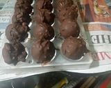A picture of step 4 of Ferrero Rochher choclates.