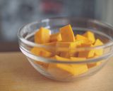 A picture of step 2 of Pumpkin Mont Blanc Cake (Squash Cake).