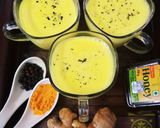 गोल्डन मिल्क (Golden Milk recipe in Hindi) रेसिपी चरण 3 फोटो