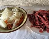 Foto del paso 1 de la receta: Warps integral de Carne y Verduras