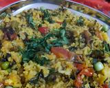 A picture of step 4 of Mix veg pulao.