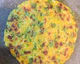 Mixed Vegetables Makki Paranthas recipe step 5 photo