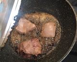 Mustáros sertésmáj recept fázis 3 fotója