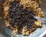 Une image de l'étape 2 de Cookies flocons d'avoine chocolat.
