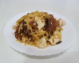 รูปขั้นตอนการทำที่ 5 ของ อกไก่ผัดขิง
