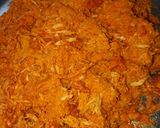 A picture of step 1 of Tiranga rolls.