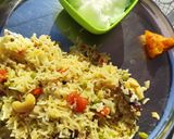 A picture of step 12 of Vegetable pulao.