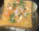 A picture of step 3 of Cheesy Masala French Toast.