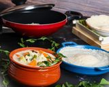 A picture of step 4 of Appam.