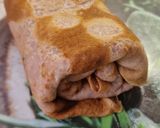 Epres, túrós palacsinta 🍓🍓🍓(vegán) recept fázis 7 fotója