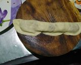 A picture of step 5 of Momos with mango shake,vanilla icecream.