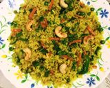 A picture of step 8 of Veggies Poha.