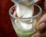 A picture of step 5 of Tiranga Shrikhand.