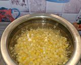 A picture of step 1 of Crispy masala Corn 🌽.