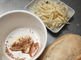 Sándwich de pollo gourmet