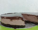 Foto langkah ke 9 dari resep Cheesecake Chocolate.