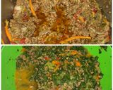 Foto del paso 1 de la receta: Canelones con masa de acelga y relleno de carne picada y acelga!