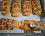 Foto langkah ke 8 dari resep Roti manis isi pisang dengan metode tangzhong.