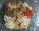 A picture of step 9 of Pani puri.