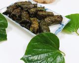 Hình bước làm 4 của món Chả nướng lá lốt