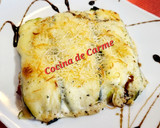 Foto del paso 17 de la receta: Milhojas de calabacín y champiñones con jamón y queso
