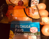 Foto del paso 1 de la receta: Tortitas de avena con calabaza y pavo