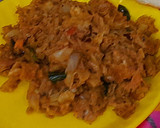 சில்லி மற்றும் கொத்து பரோட்டா ரெசிபி ஸ்டேப் 3 புகைப்படம்