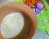 A picture of step 1 of Cabbage stew.