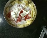 A picture of step 2 of Farali Vada(Arrowroot Vada).