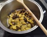 Foto del paso 7 de la receta: Spaghetti o Espaguetis con crema de calabacín y almejas frescas o de conserva