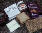 A picture of step 2 of Chocolate sandwich.
