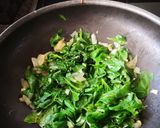 A picture of step 2 of Delicious Veggies from the garden, Spinach & Chard.