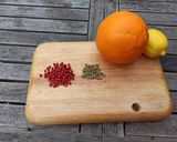 A picture of step 1 of Creole Negroni.