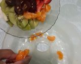Foto langkah ke 5 dari resep Pudding Buah Coklat Putih.