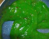 A picture of step 4 of Green Mango sauce.
