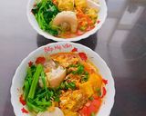 Hình bước làm 4 của món Canh bún giò heo