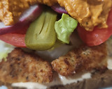 Foto del paso 5 de la receta: Tostas de pollo