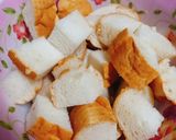 Hình bước làm 1 của món Bánh mì ngào đường