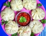 A picture of step 6 of Vegy Steamed Momos.