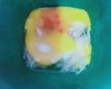 A picture of step 2 of Eggy omelette with Banana Bread.