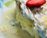 A picture of step 11 of Tres leches.
