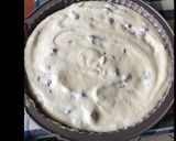Une image de l'étape 4 de Gâteau au fromage blanc framboises et raisins.