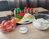 Foto del paso 1 de la receta: Chocos🦑 en salsa y pella canaria todo sin gluten