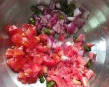 बेसन मिक्स चिला (besan mix chilla recipe in marathi) रेसिपी स्टेप 1 फोटो