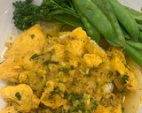 A picture of step 5 of Vietnamese lemongrass and ginger chicken.