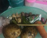 Foto langkah ke 1 dari resep Tumis Kentang dengan Wortel & Rempelo Ati.